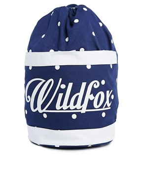 Wildfox Wildfox Polka Dot Drawstring Backpack 