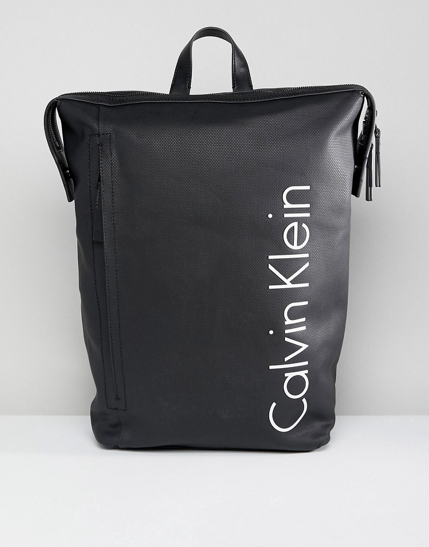 Рюкзак с логотипом Calvin Klein - Черный