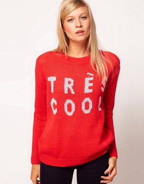 Image 1 of ASOS Chunky Tres Cool Sweater