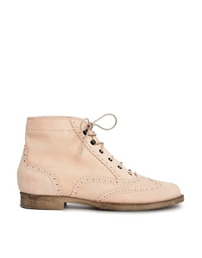 ASOS ATTENTION Suede Ankle Boots