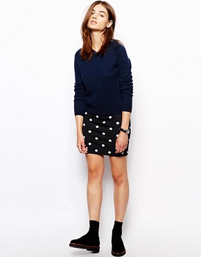 Dotted skirt at asos.com