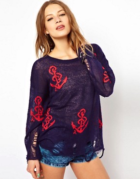 Image 1 of Wildfox Shipwrecked Jumper