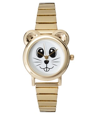 Image 1 of ASOS Mouse Ears Expander Watch