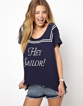 Image 1 of Wildfox Hey Sailor T-Shirt