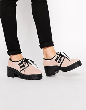 ASOS SAID AND DONE Suede Creepers 