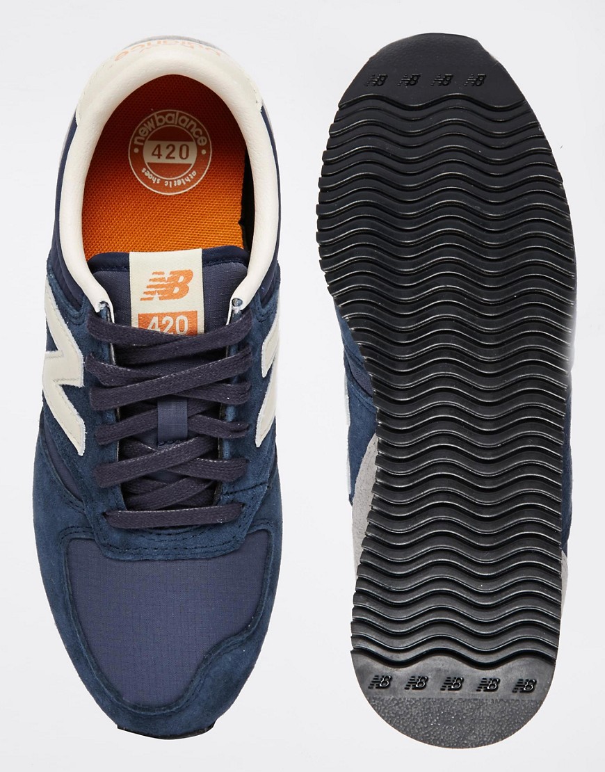 nike air max 96 cri vert - New Balance | New Balance 420 Navy Vintage Sneakers at ASOS