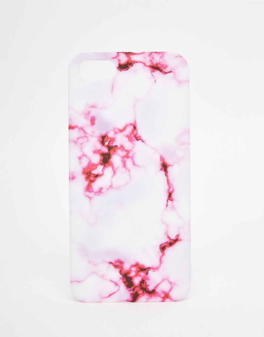 Image 1 of ASOS iPhone 5 Marble Print Case
