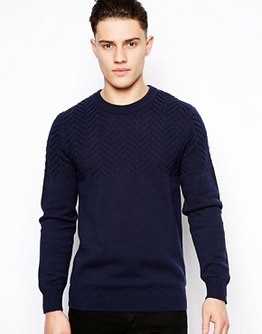 Selected Jumper With Textured Yoke 