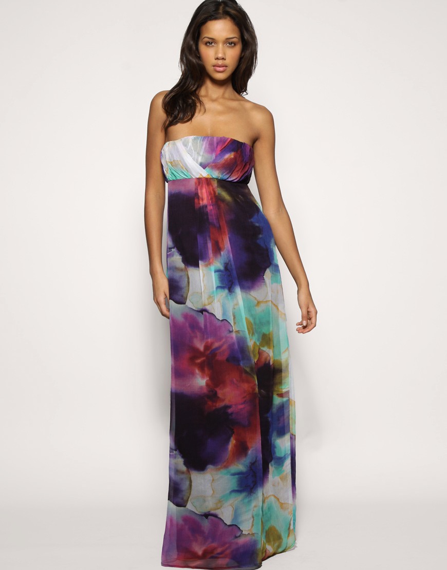 Rainbow Maxi Dress - Gallery Fashion