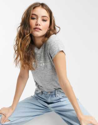 Abercrombie & Fitch cozy logo short sleeve tee in gray - Click1Get2 Coupon&set=par1&sort_by=highest Discount