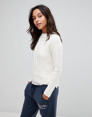 Abercrombie & fitch Knitted Turtleneck Sweater