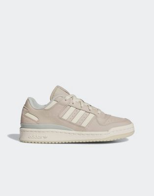 adidas Basketball forum trainers in beige