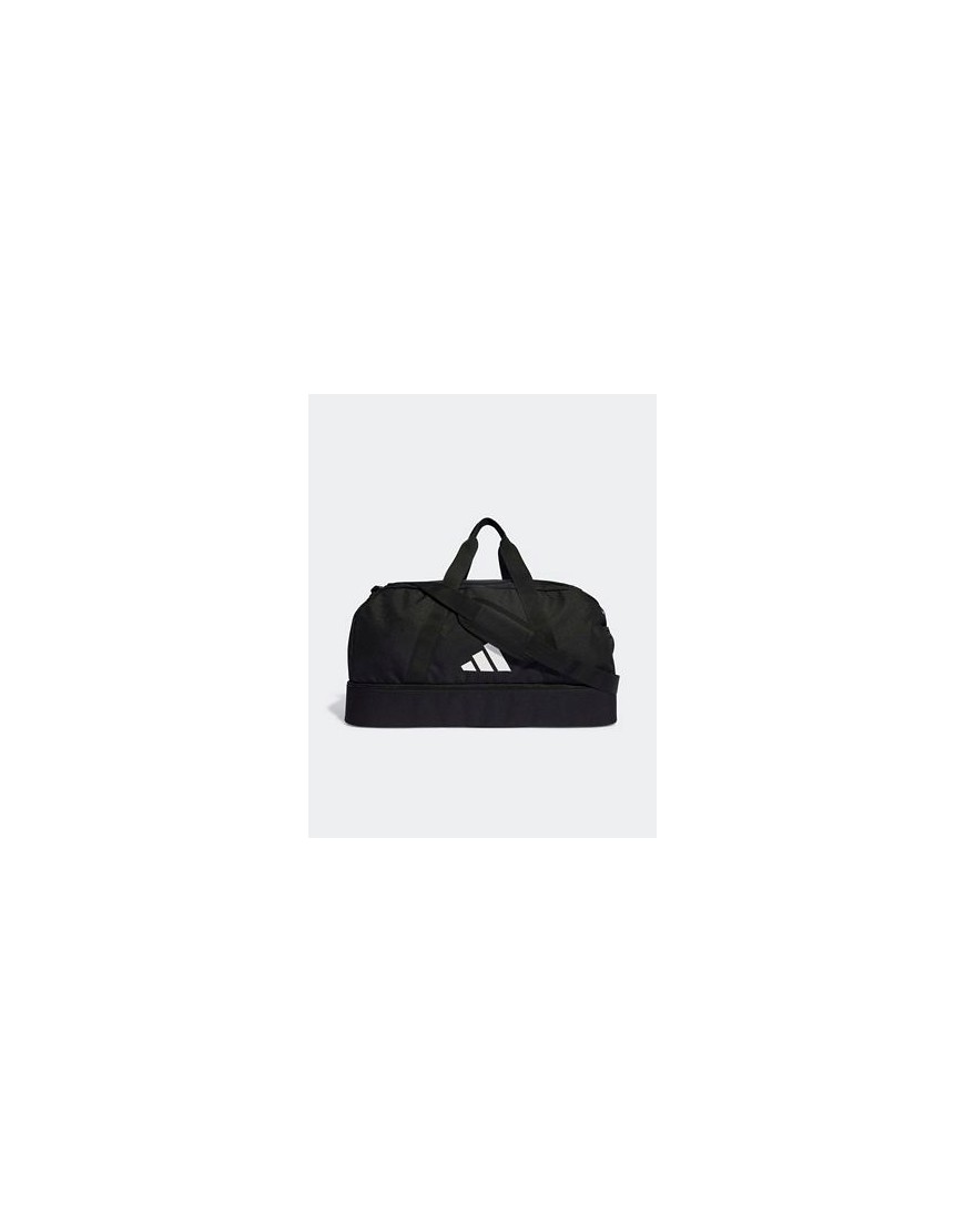 adidas Football Tiro duffle bag in black