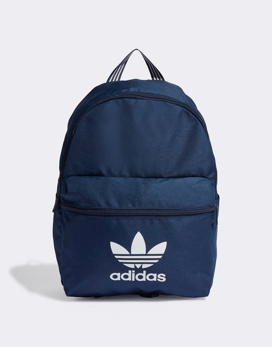 adidas Originals Adicolor backpack in dark blue