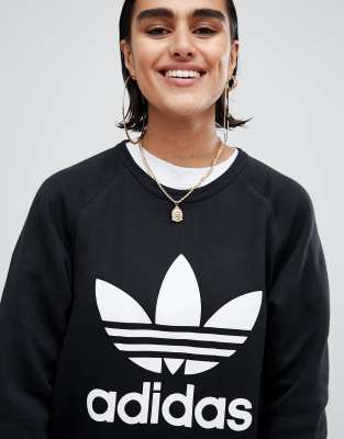 adidas originals nova retro sweatshirt in blue ce4851