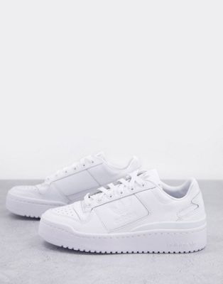 Forum Bold trainers in triple white