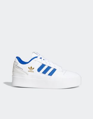 Forum Bonega trainers in white and blue