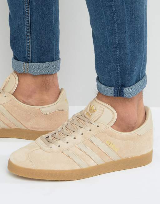 adidas originals beige gazelle sneakers adidas originals beige gazelle sneakers