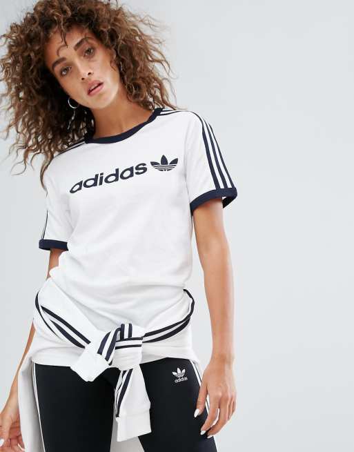 adidas t-shirt bianca adidas t-shirt bianca