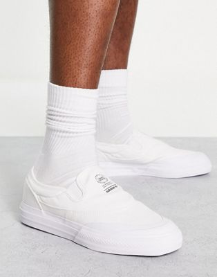 Nizza RF Slip trainers in triple white
