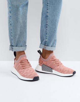 adidas Originals NMD R2 Sneakers In Pink