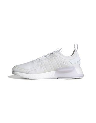 NMD V3 trainers in triple white
