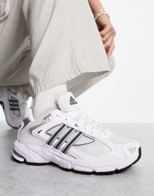 Response CL trainers in white silver and grey