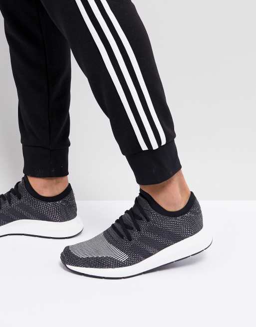 adidas originals swift run primeknit trainers in black cq2889 adidas originals swift run primeknit trainers in black cq2889