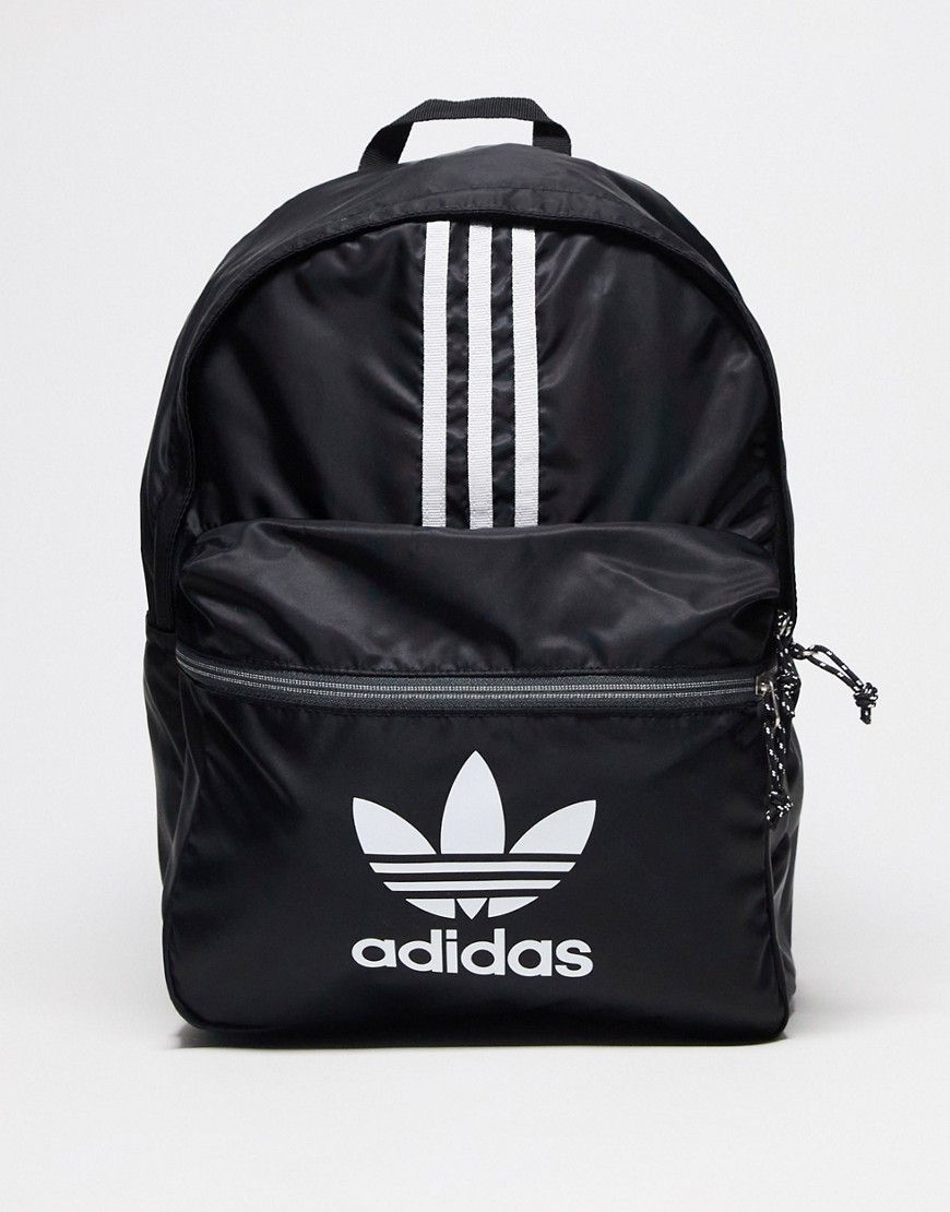 adidas Originals trefoil backpack in black