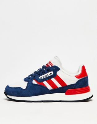 Trezoid 2 trainers in navy and red
