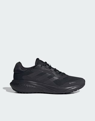 adidas Supernova 3 GTX running trainers in black