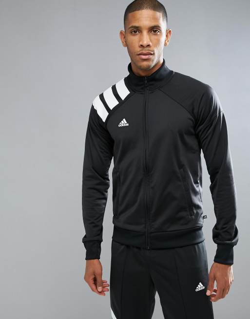 Adidas Adidas Tango Football track jacket in black bq0390