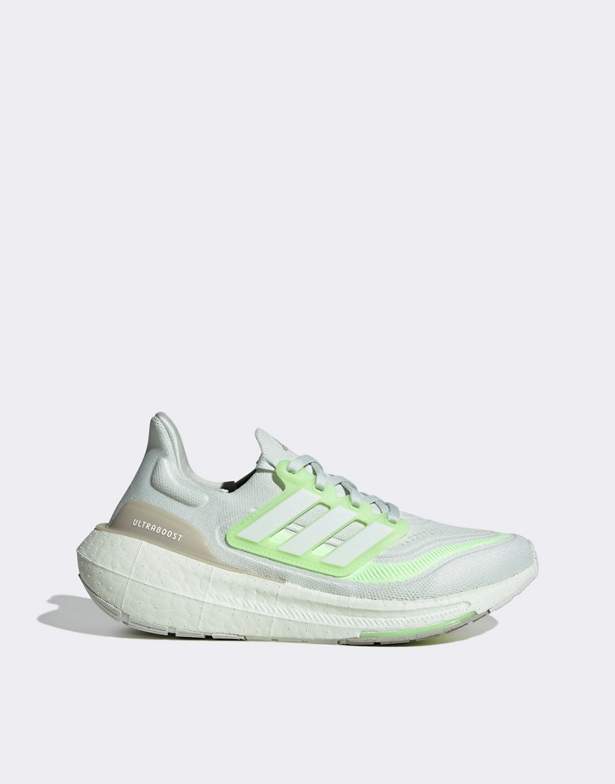 adidas Ultraboost Light running trainers in green