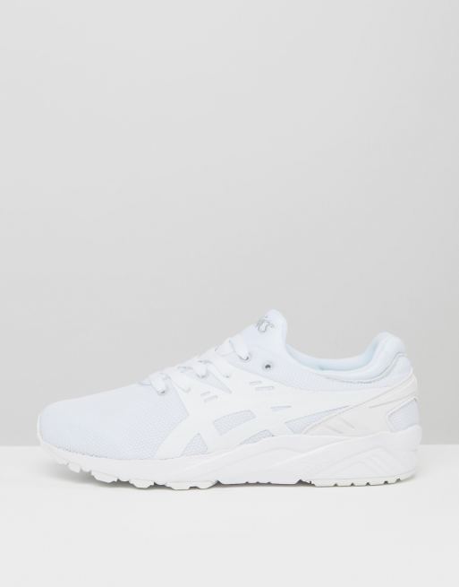 asics gel-kayano evo sneakers in white h707n 0101 asics gel-kayano evo sneakers in white h707n 0101