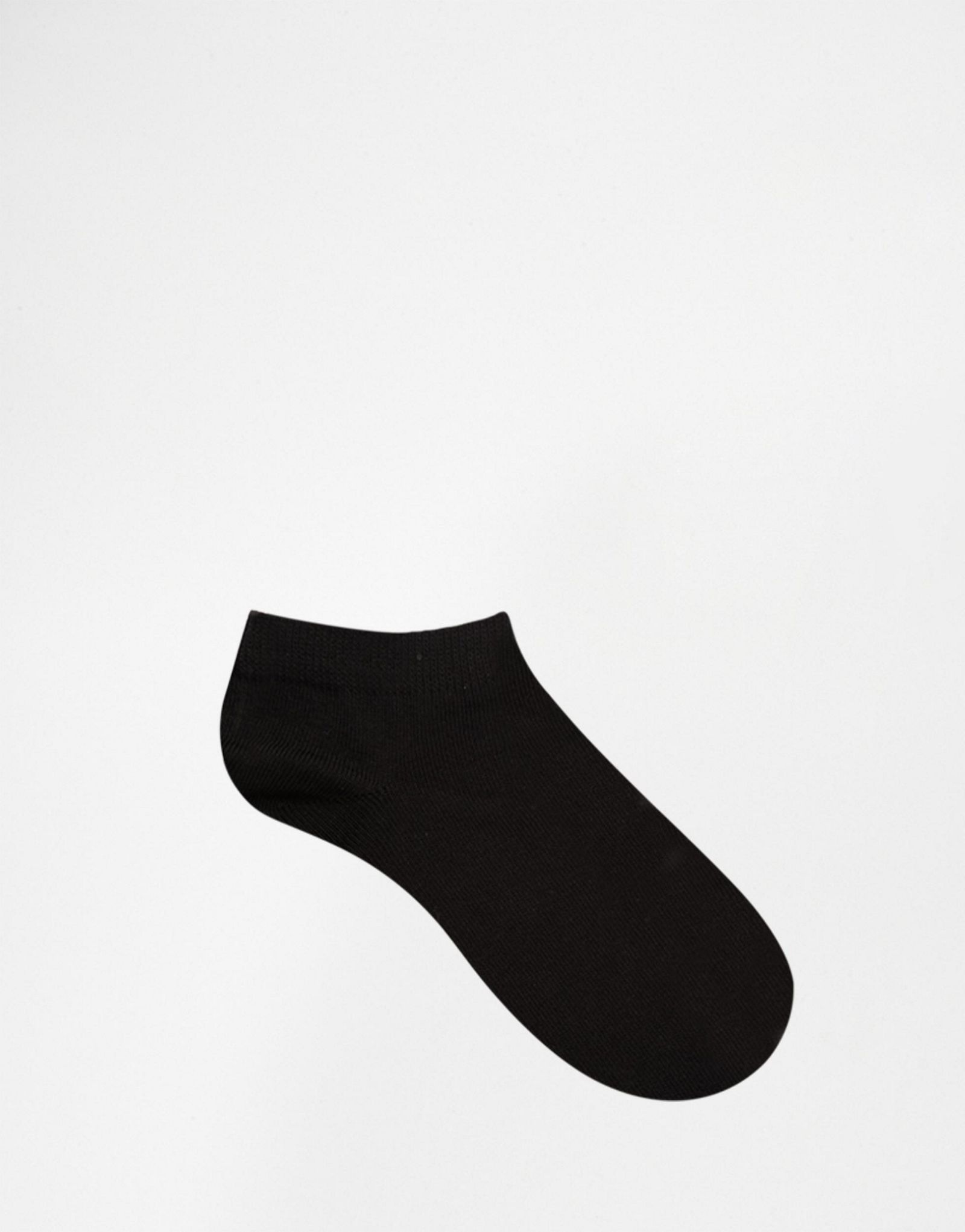 ASOS 7 Pack Trainer Socks Black