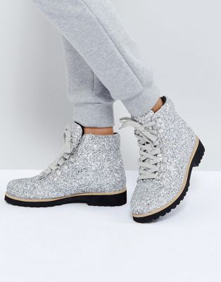ASOS ADRIANA Hiker Ankle Boots