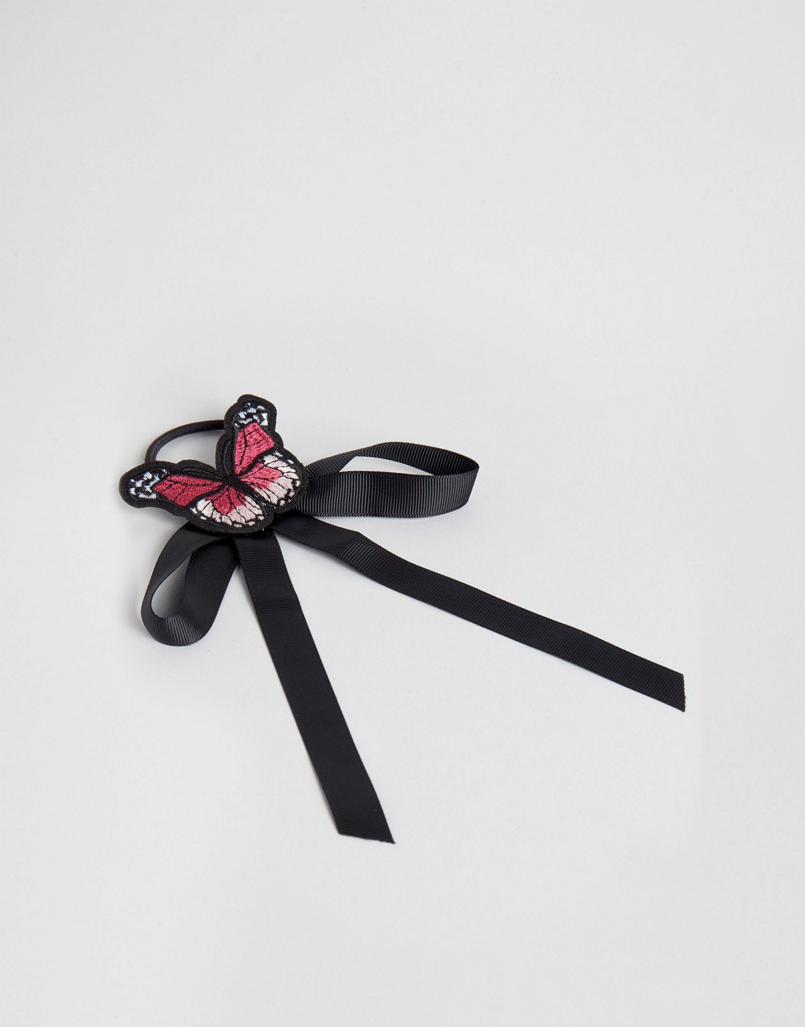 ASOS Butterfly Bow Badge Hair Tie