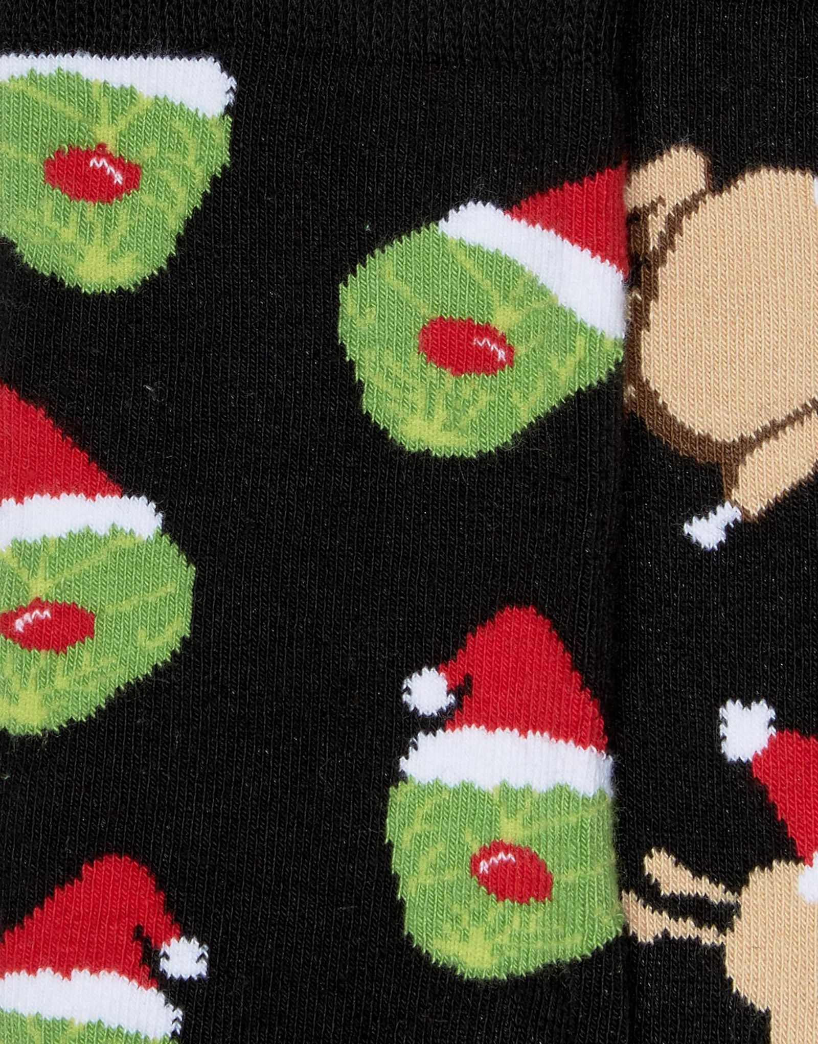 ASOS Christmas Socks With Dinner Design 2 Pack