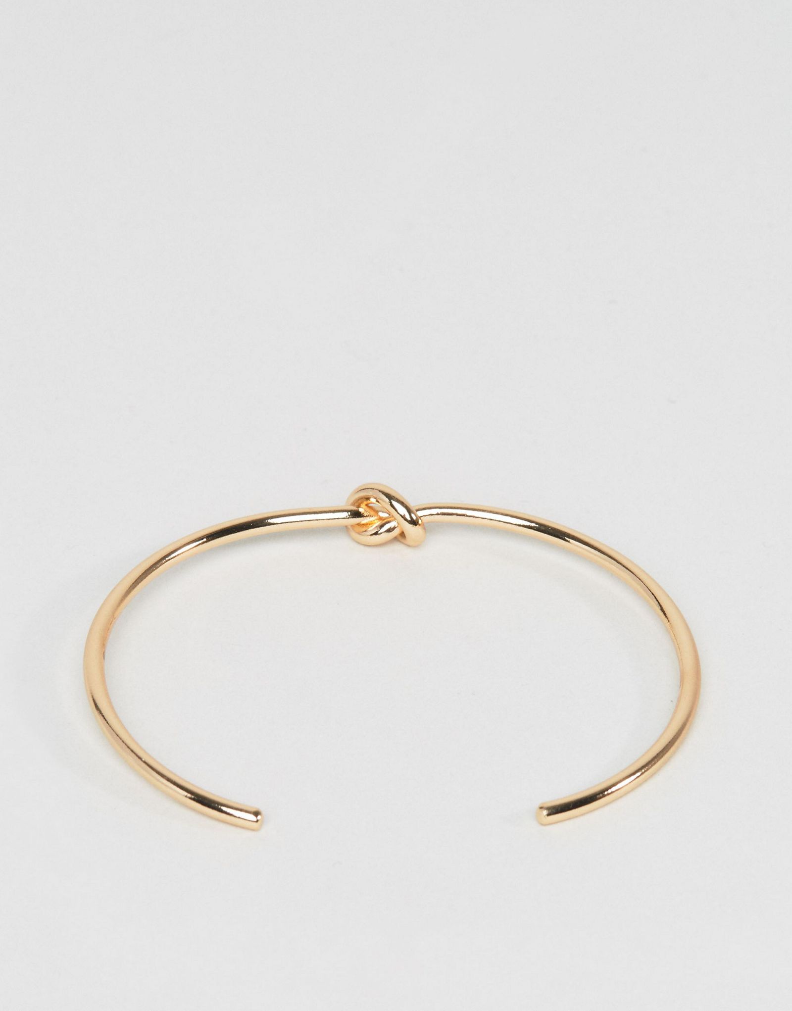 ASOS CURVE Pack of 3 Knot Rings and Cuff Bracelet Pack