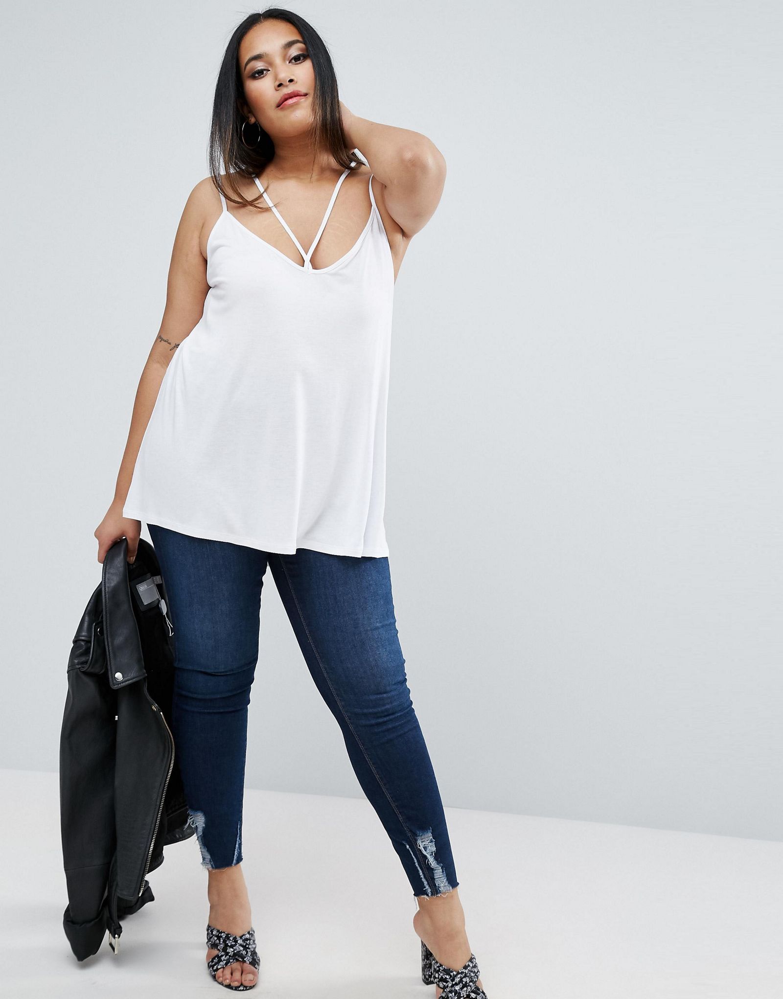 ASOS CURVE The Ultimate Cami with Caging