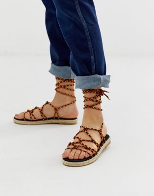 Jester knotted espadrille sandals