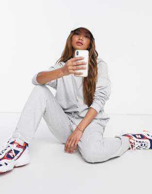 Tracksuit hoodie / slim jogger with tie - Click1Get2 Offers