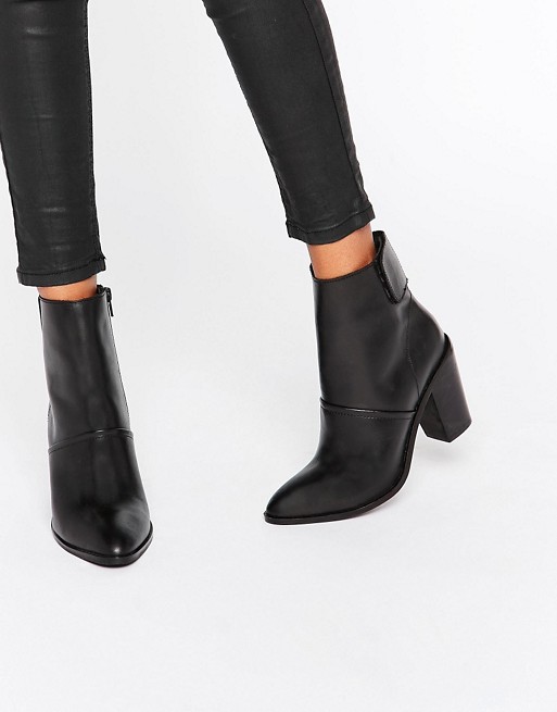 ASOS | ASOS EFFIE Leather Ankle Boots