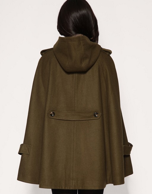 ASOS | ASOS Hooded Military Cape