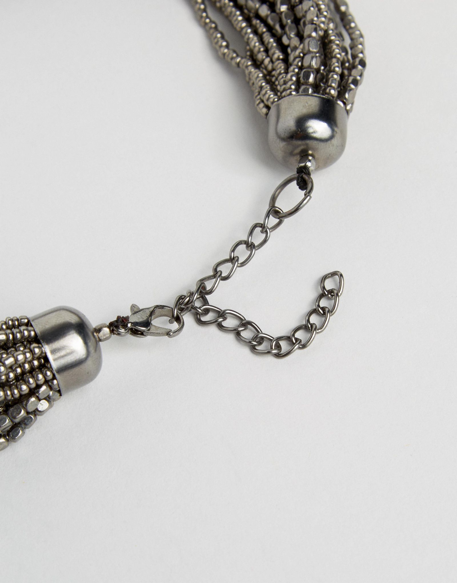 ASOS Layered Bead Choker Necklace