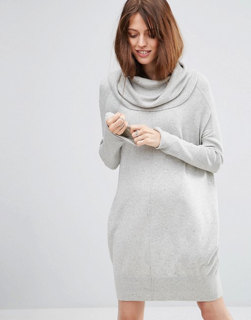 ASOS | ASOS Lounge Sweater Dress with Oversized Cowl Neck