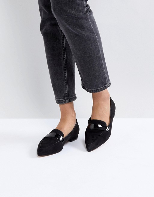 ASOS LUCY Pointed Ballet Flats