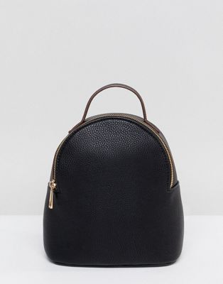 ASOS Mini Simple Curved Top Backpack
