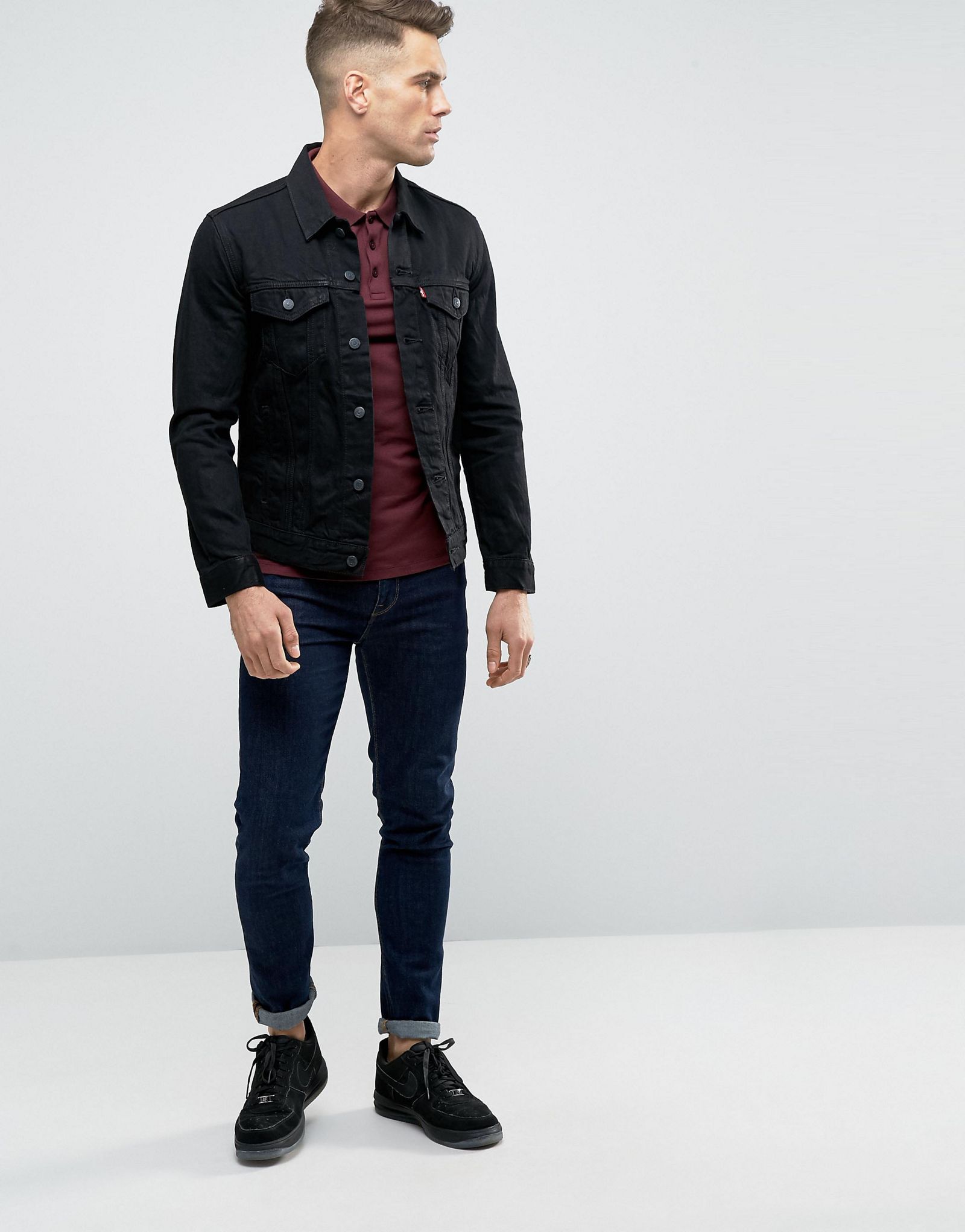 ASOS Muscle Polo Shirt In Rosewood