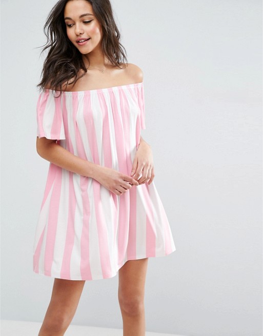 Image result for asos stripe dress pink